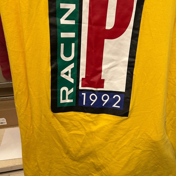 Polo by Ralph Lauren Yellow Racing 1992 Long Sleeve Shirt - Picture 2 of 4